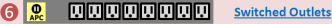 Switched outlets
